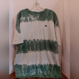 Vans Green Tie-Dye Men's Shirt Size XL